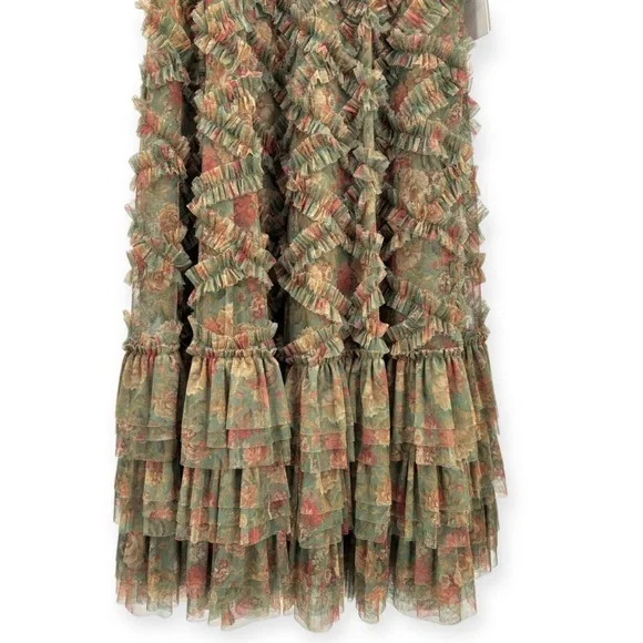 👗🌸👗Mac Duggal dress size 10 lke New - Picture 5 of 6